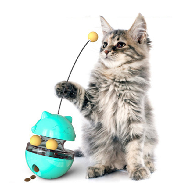 Torre circuito de bolas para gatos